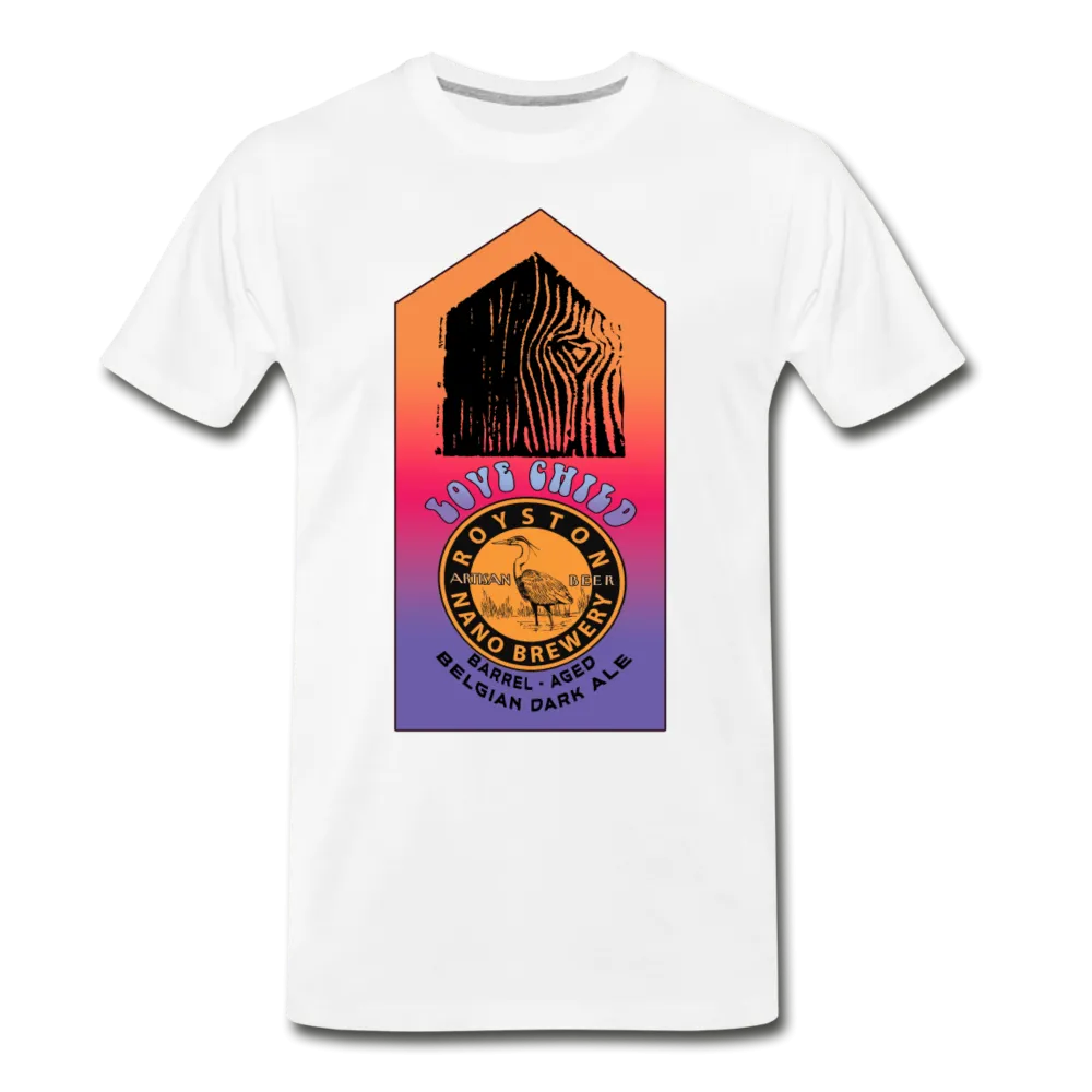 Royston Nano Brewery / Love Shack - Special Charity Edition Love Child - Men's Premium T-Shirt