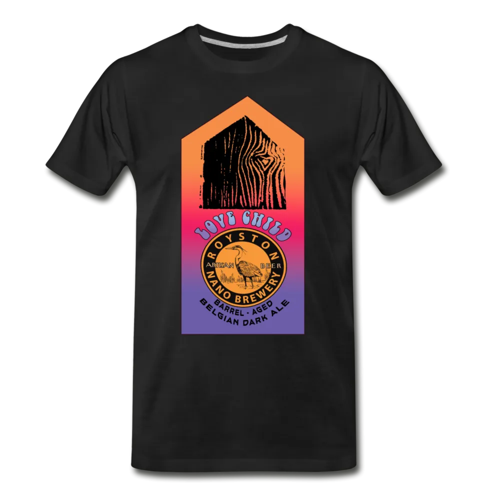 Royston Nano Brewery / Love Shack - Special Charity Edition Love Child - Men's Premium T-Shirt