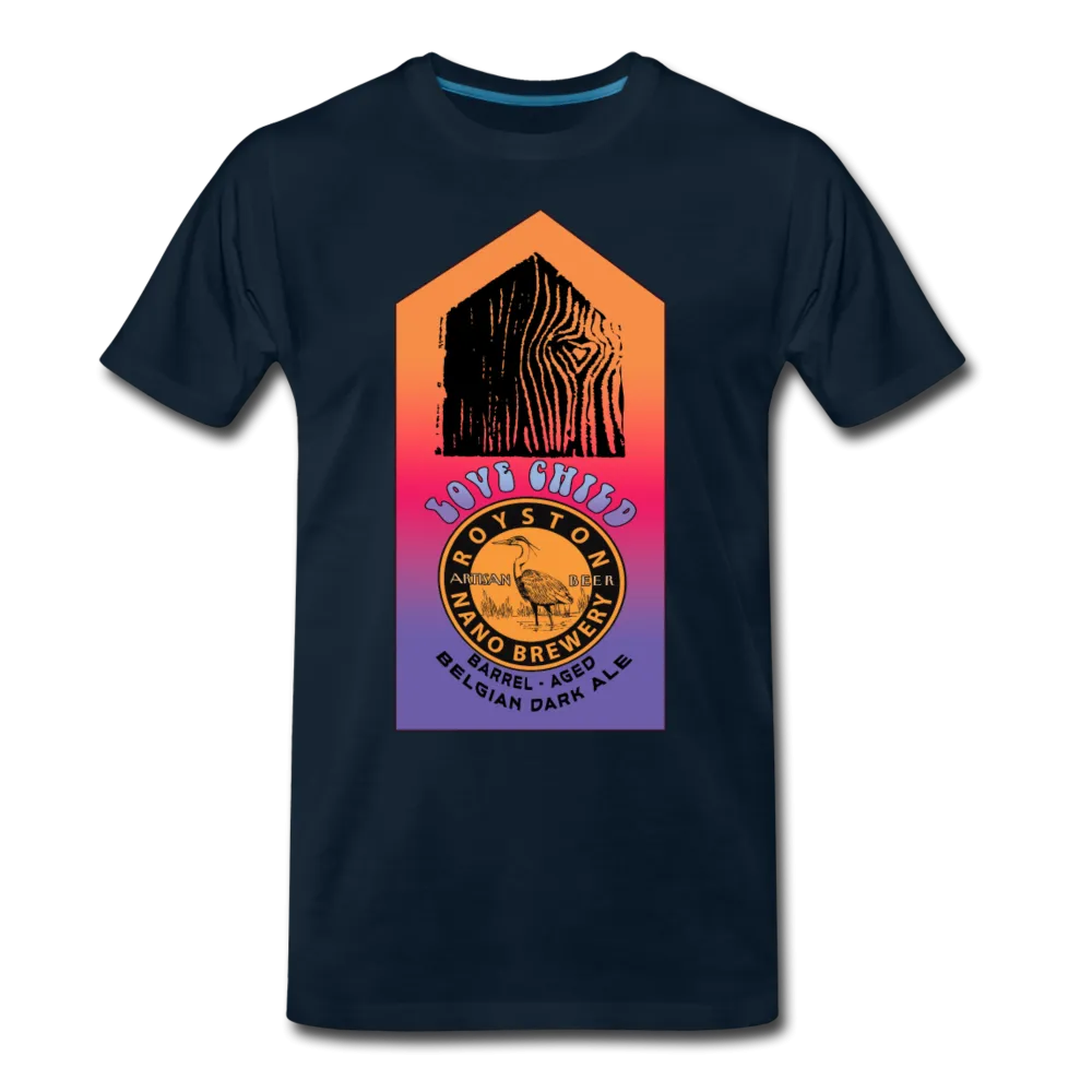 Royston Nano Brewery / Love Shack - Special Charity Edition Love Child - Men's Premium T-Shirt