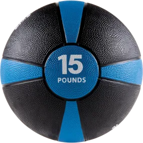 Rubber Medicine Ball - 15 lb