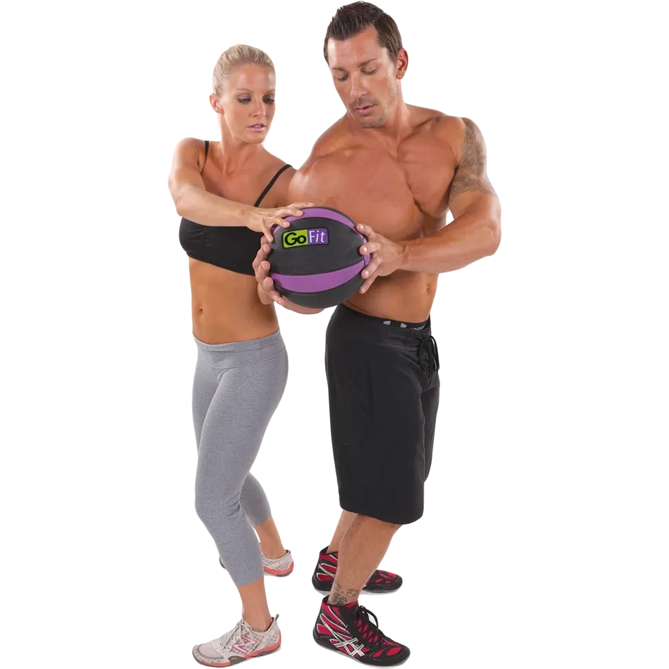 Rubber Medicine Ball - 15 lb