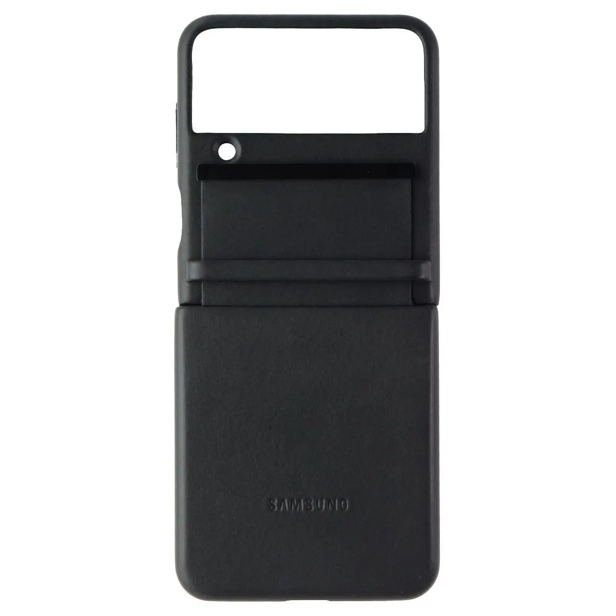 Samsung Flap Leather Cover for Samsung Galaxy Z Flip4 - Black