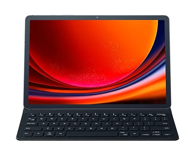 Samsung Smart Book Cover Keyboard Slim Tab S9/Fe Black