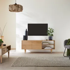 Scandinavian Oak Oslo TV Stand