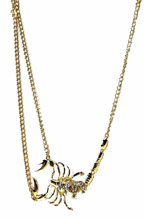 SCORPIO PENDANT NECKLACE