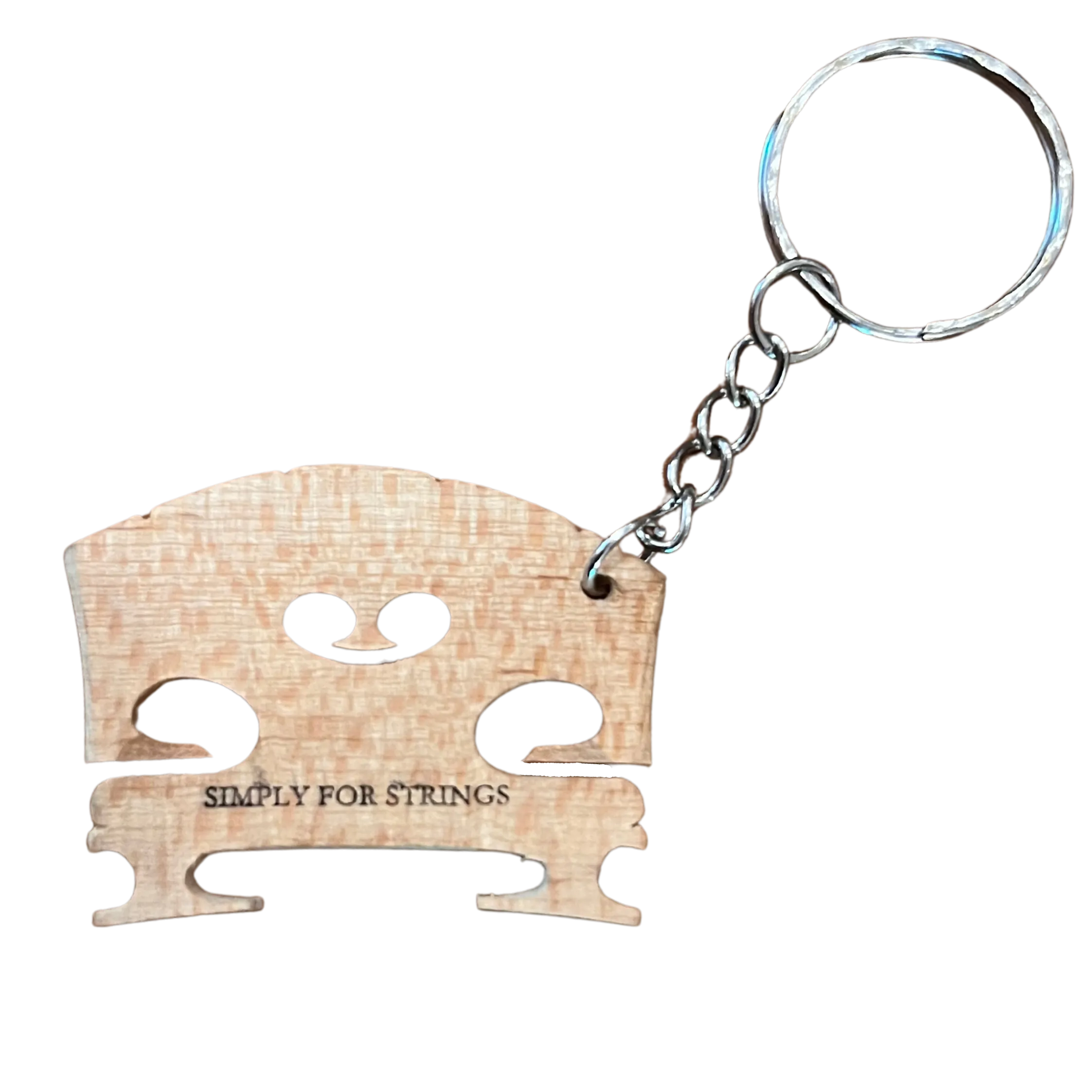 Simply for Strings Bridge Key Ring