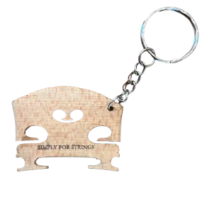 Simply for Strings Bridge Key Ring