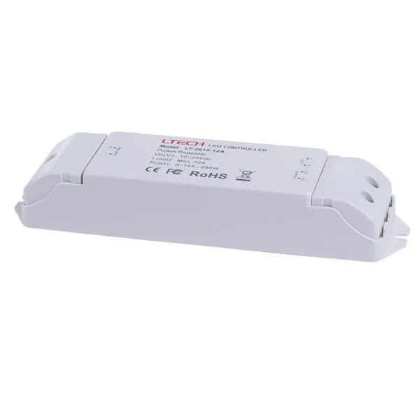 Single Channel LED Strip Repeater in White Havit Lighting - HV9104-LT-3010-12A