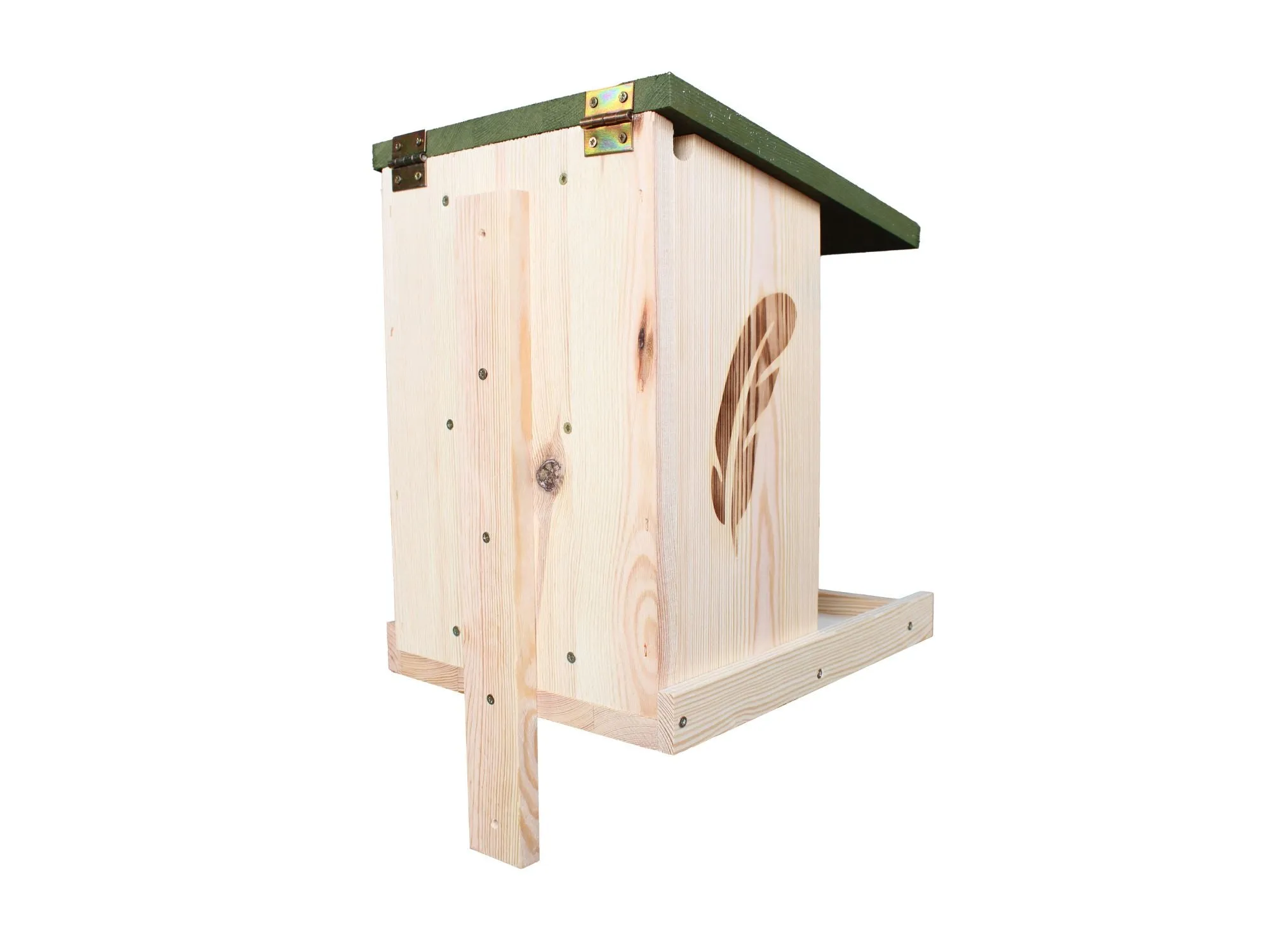 Solar Powered WiFi Camera Wooden Bird Feeder Kit