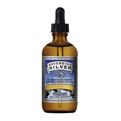 Sovereign Silver Bio-Active Silver Hydrosol Dropper 118mL