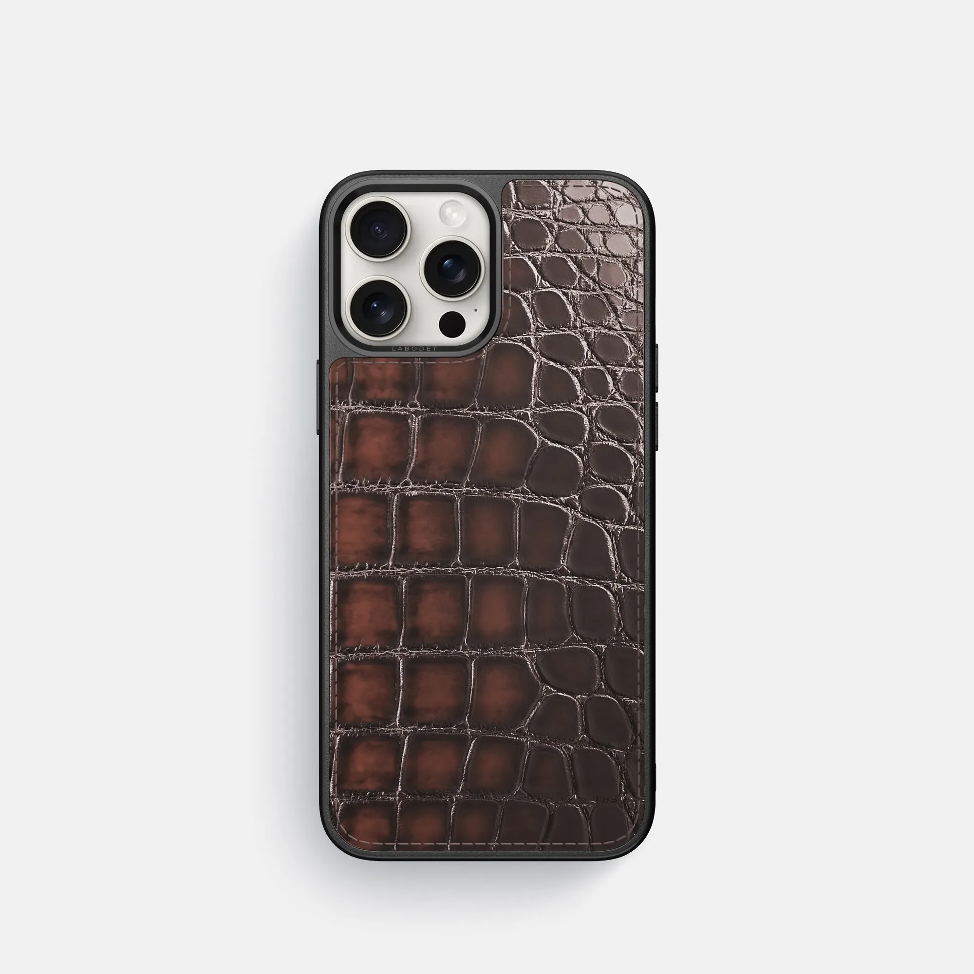 Sport Case For iPhone 16 Pro In Patina Alligator