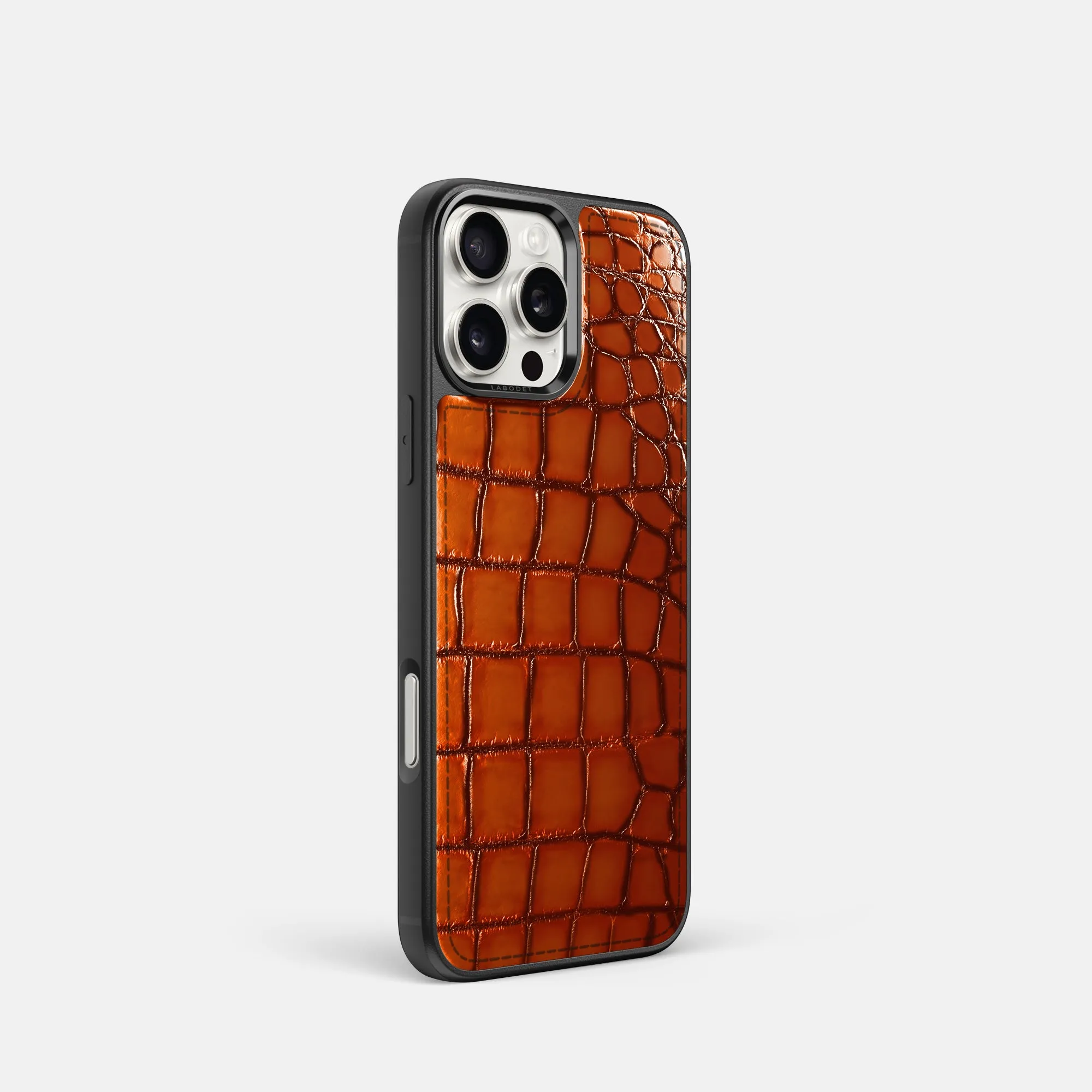 Sport Case For iPhone 16 Pro In Patina Alligator