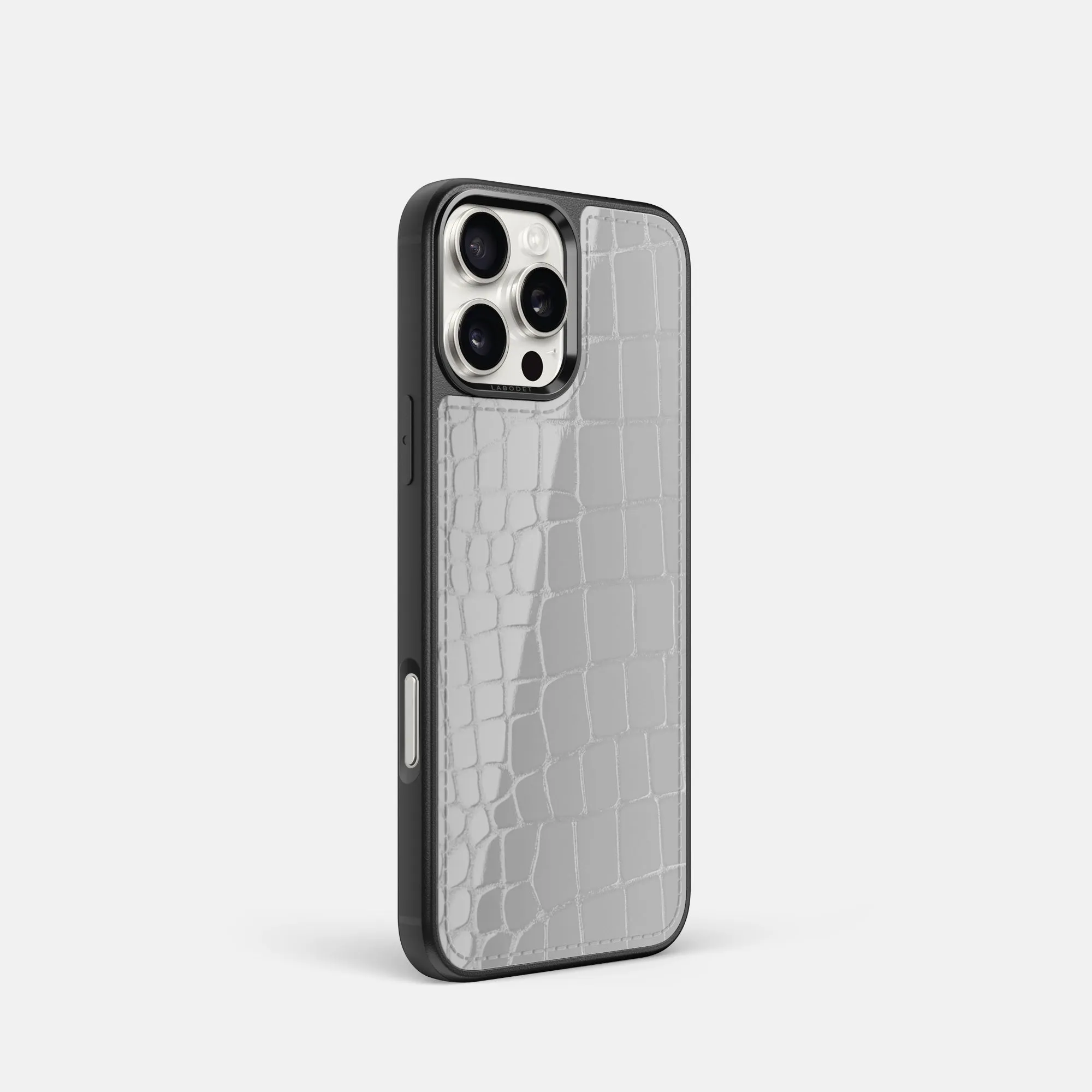 Sport Case For iPhone 16 Pro In Shiny Alligator