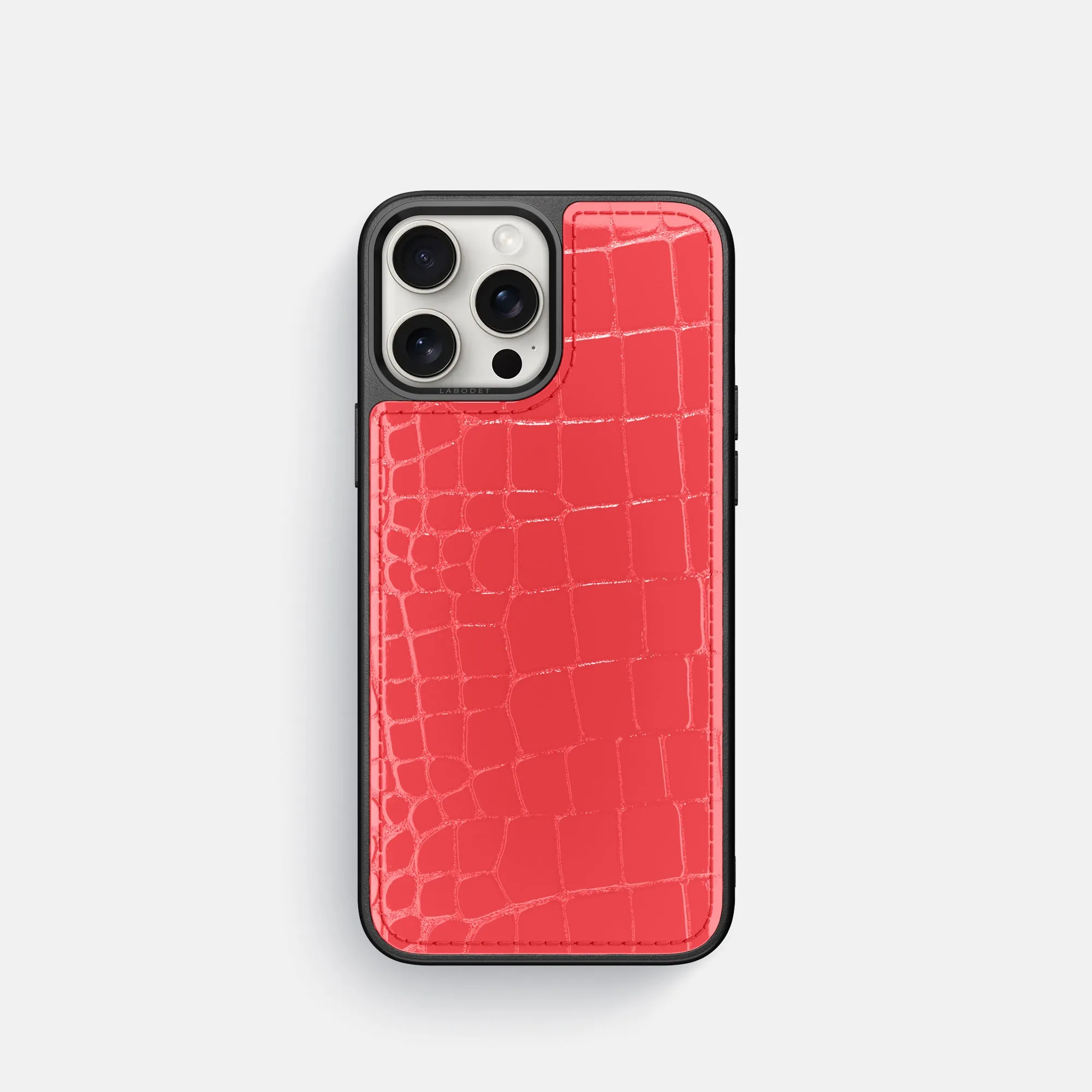 Sport Case For iPhone 16 Pro In Shiny Alligator