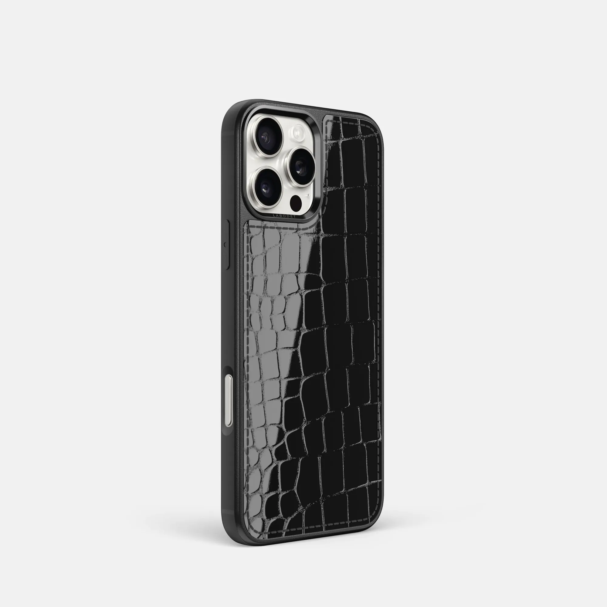 Sport Case For iPhone 16 Pro In Shiny Alligator