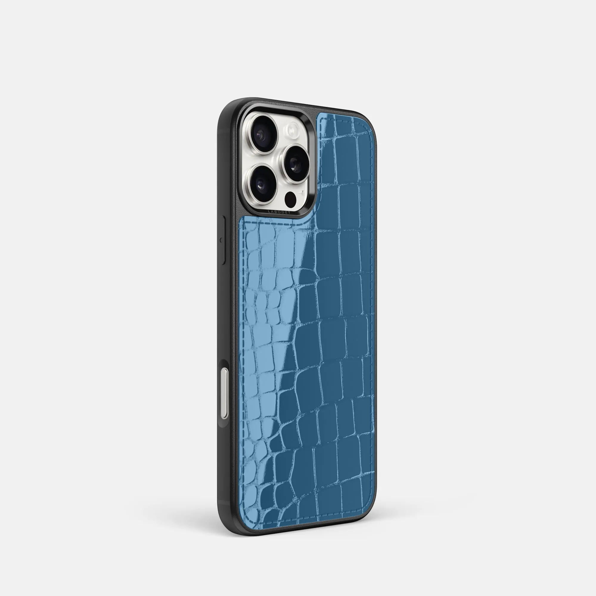 Sport Case For iPhone 16 Pro In Shiny Alligator