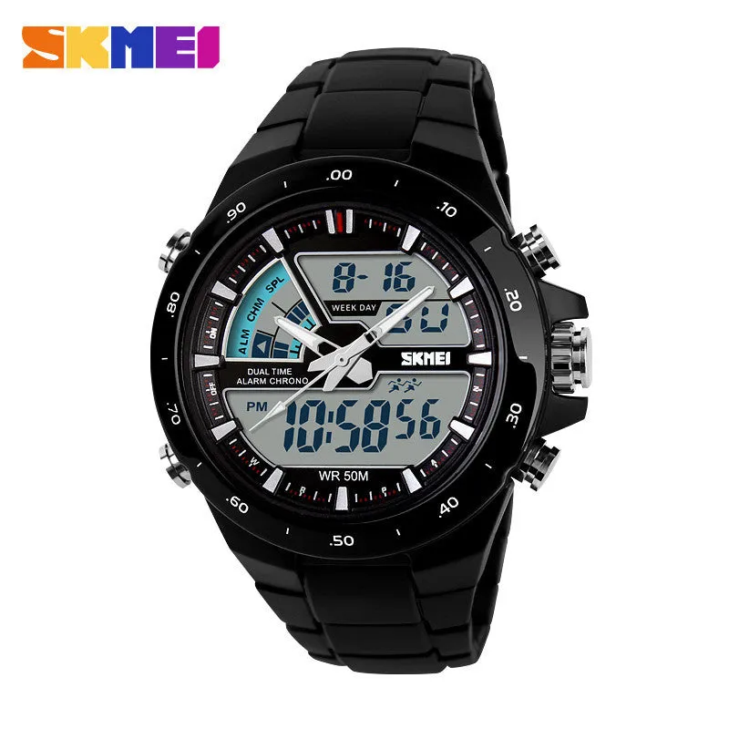 Sports Watches Fashion Casual Men's Watch Digital Analog Waterproof Military Multifunctional Wristwatches