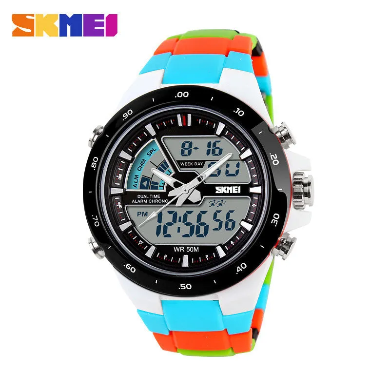 Sports Watches Fashion Casual Men's Watch Digital Analog Waterproof Military Multifunctional Wristwatches