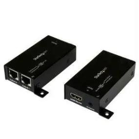 Startech Hdmi Over Cat5 - Cat6 Extender With Ir - 100 Ft (30m) Power Free