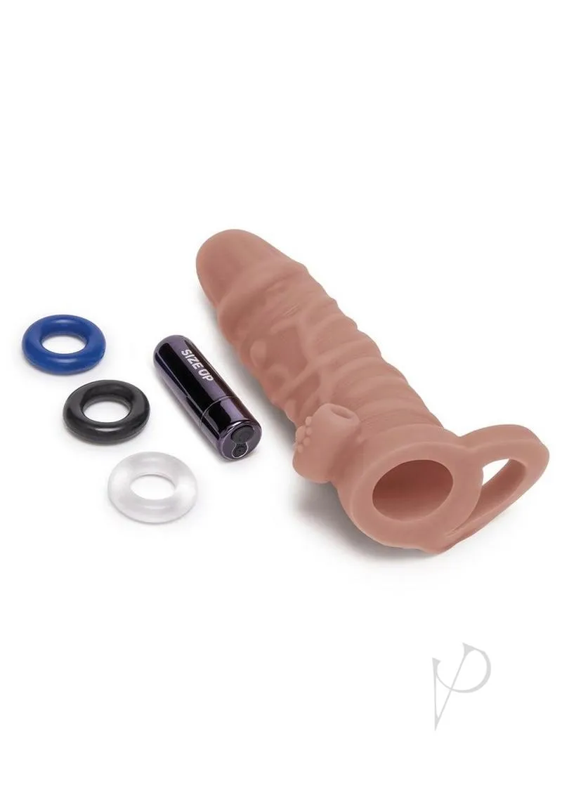 Su Silicone Vibe Penis Extend 1 Tan