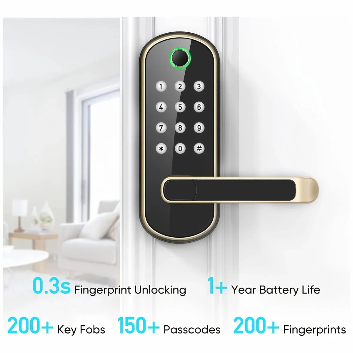 TEEK - Smart Fingerprint Door Lock