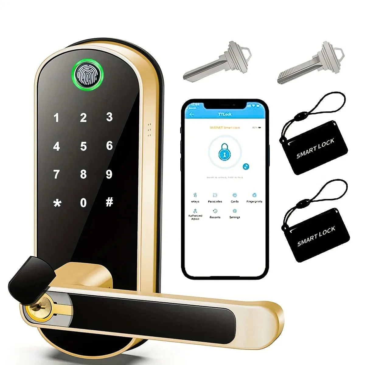 TEEK - Smart Fingerprint Door Lock