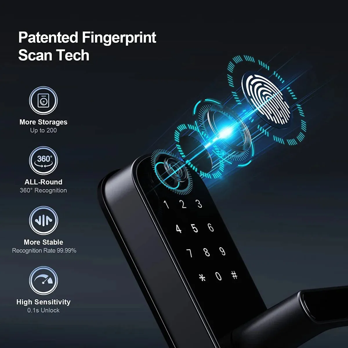 TEEK - Smart Fingerprint Door Lock