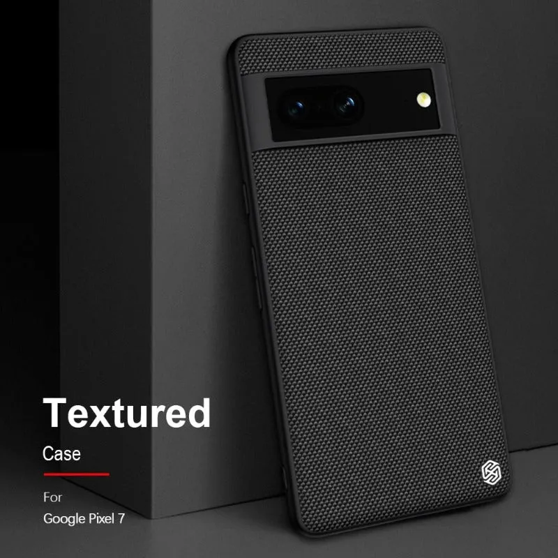 Textured Nylon Fiber Soft TPU Phone Case For Google Pixle 7