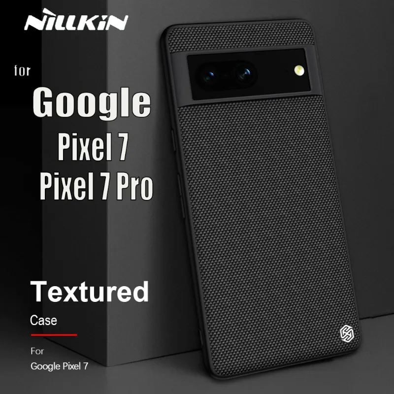 Textured Nylon Fiber Soft TPU Phone Case For Google Pixle 7