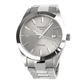 Tissot Gentleman Titanium Men's Grey Watch T1274104408100