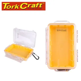 TORK CRAFT MICRO CASE YELL. 198 X 130 X 53MM SIL./LINER WITH CARABIN.CLIP PLC18090