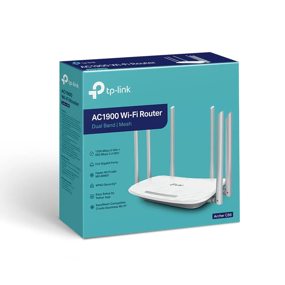 TP-Link Archer C86  AC1900 Wireless MU-MIMO Wi-Fi Route