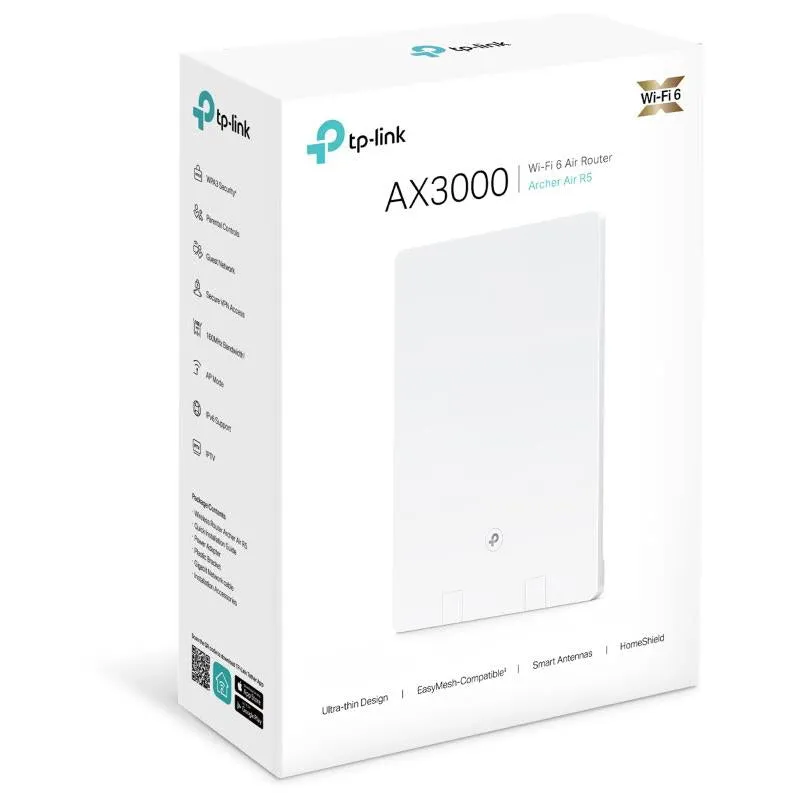 TP-Link AX3000 Dual-Band Wi-Fi 6 Air Router