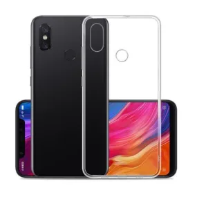 Transparent TPU Soft Phone Case for Xiaomi 8