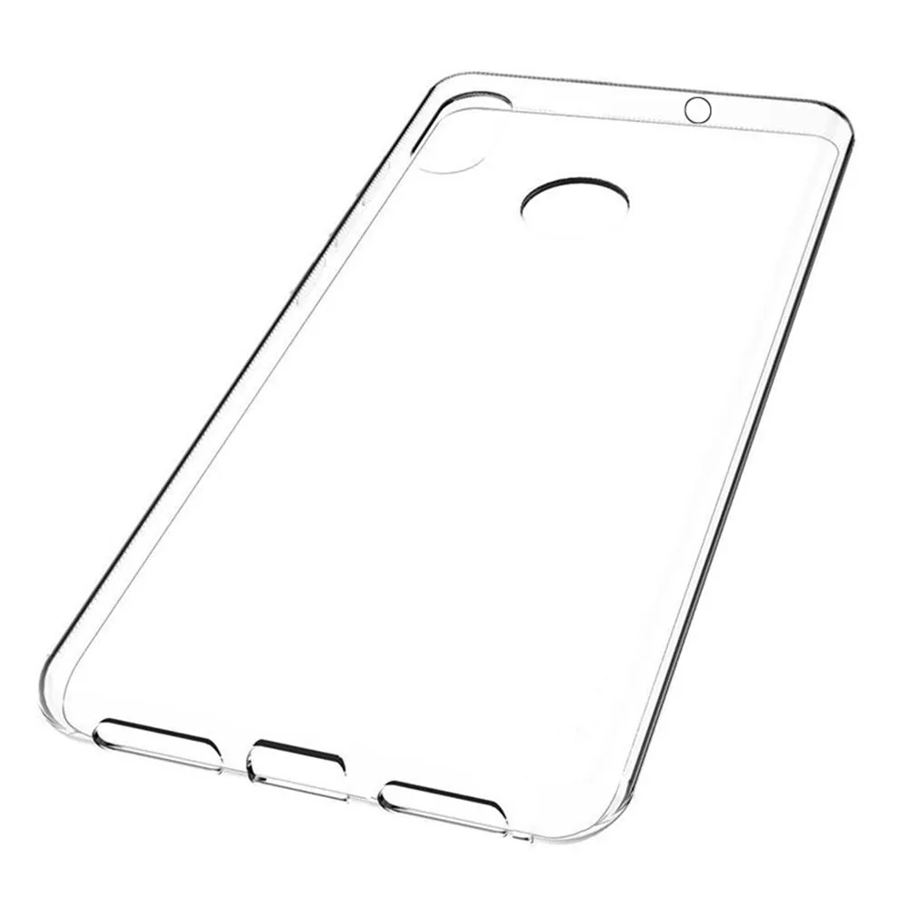 Transparent TPU Soft Phone Case for Xiaomi 8