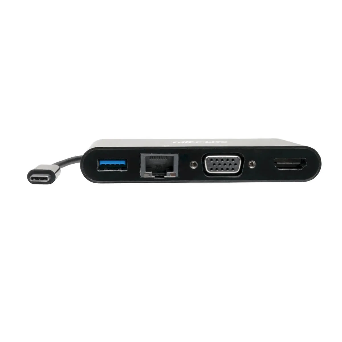 Tripp Lite Usb 3.1 Gen 1 Usb-C Adapter Converter Thunderbolt 3 Compatible 4K @ 30Hz - Hdmi, Vga, Usb-A Hub Port And Giga