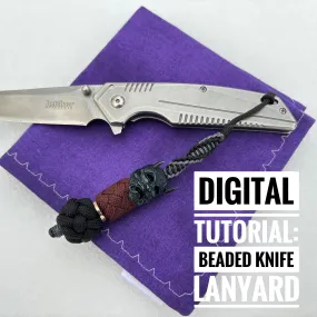 TUTORIAL: Beaded knife lanyard