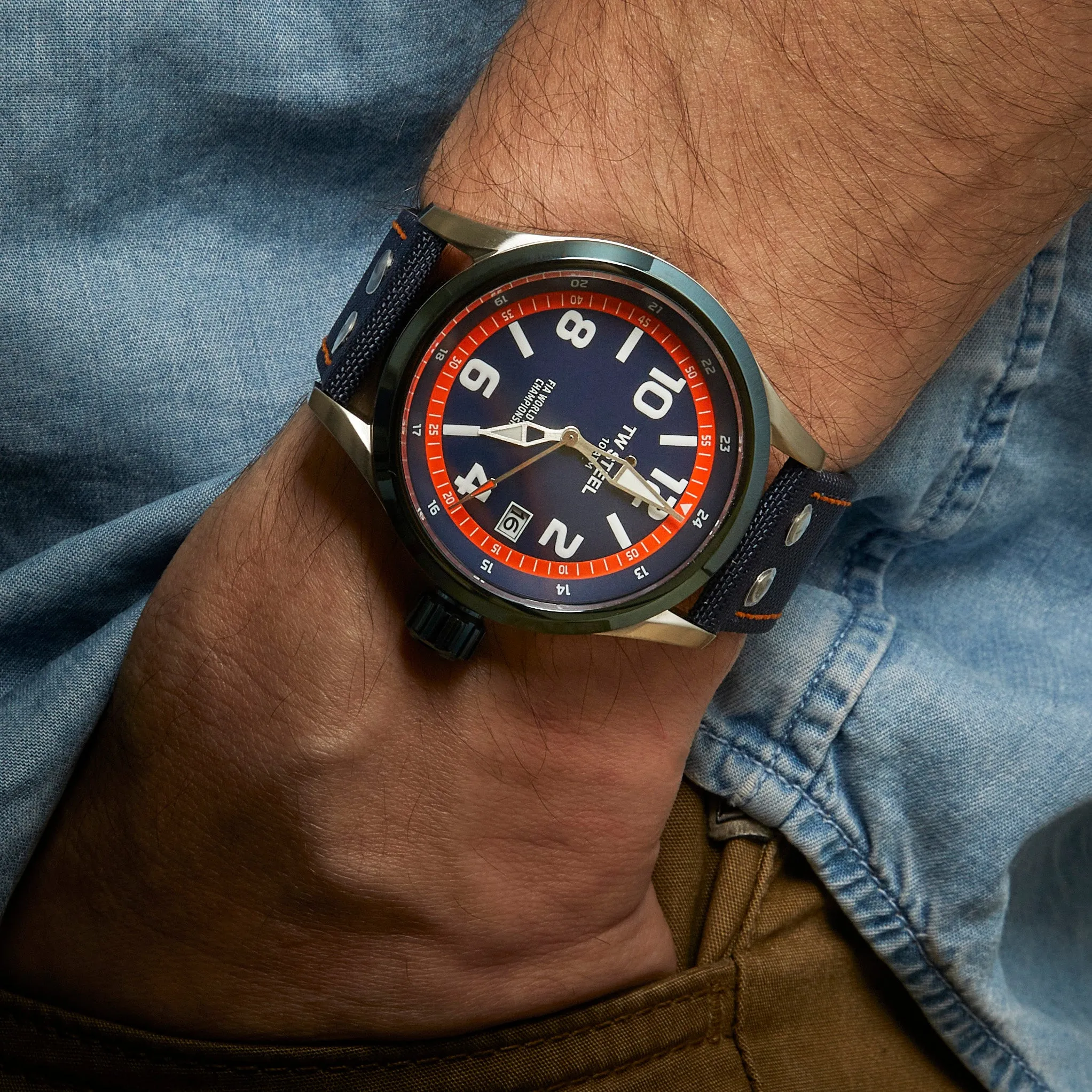 TW Steel Watch Volante Blue VS92