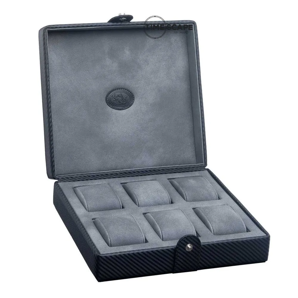 UNDERWOOD (LONDON) - 6-Unit Carbon Watch Box | 210/CF