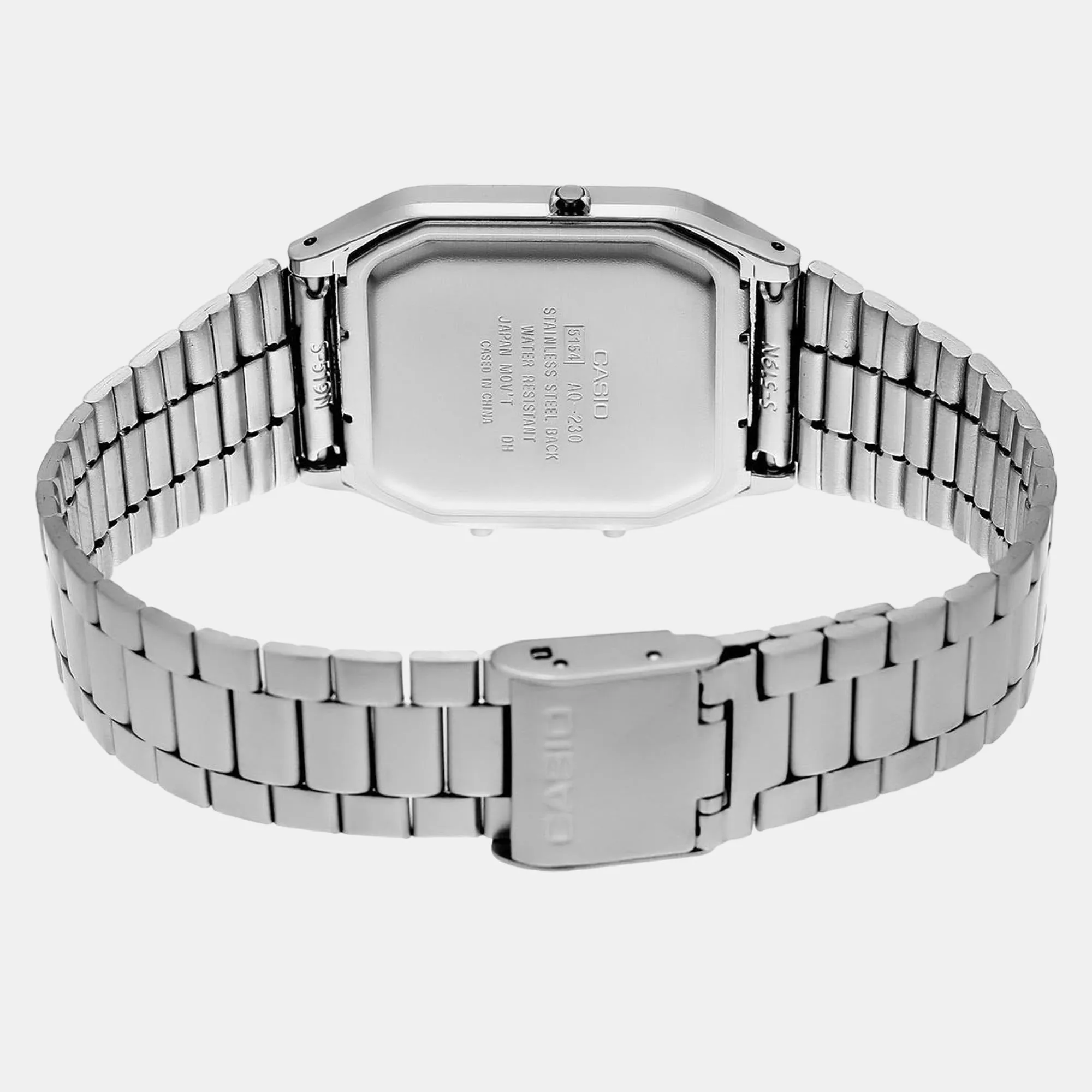 Unisex Analog Stainless Steel Watch AD02 - AQ-230A-7BHDF