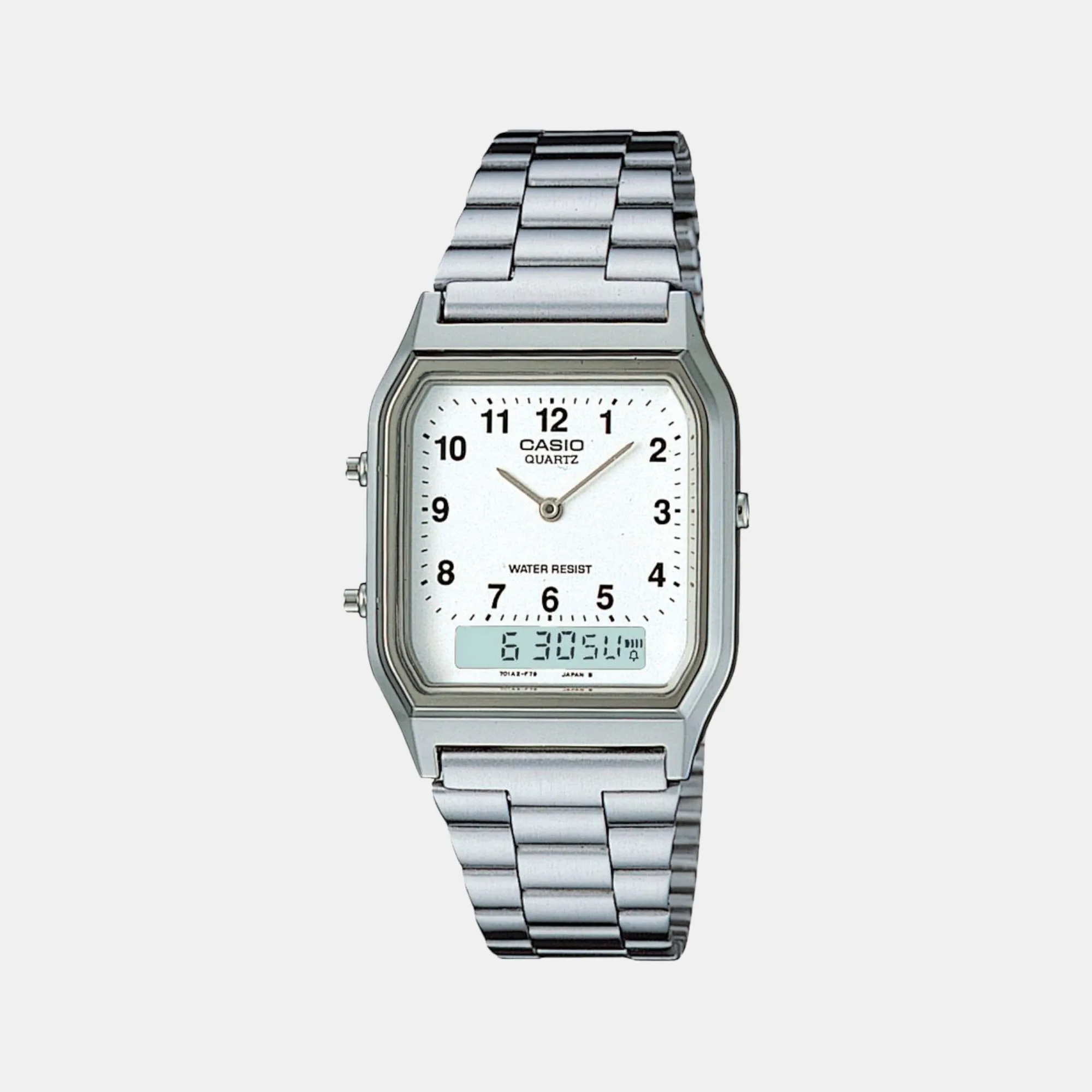 Unisex Analog Stainless Steel Watch AD02 - AQ-230A-7BHDF