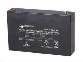 UPS - High Rate Series 6V 9AH T2 Battery