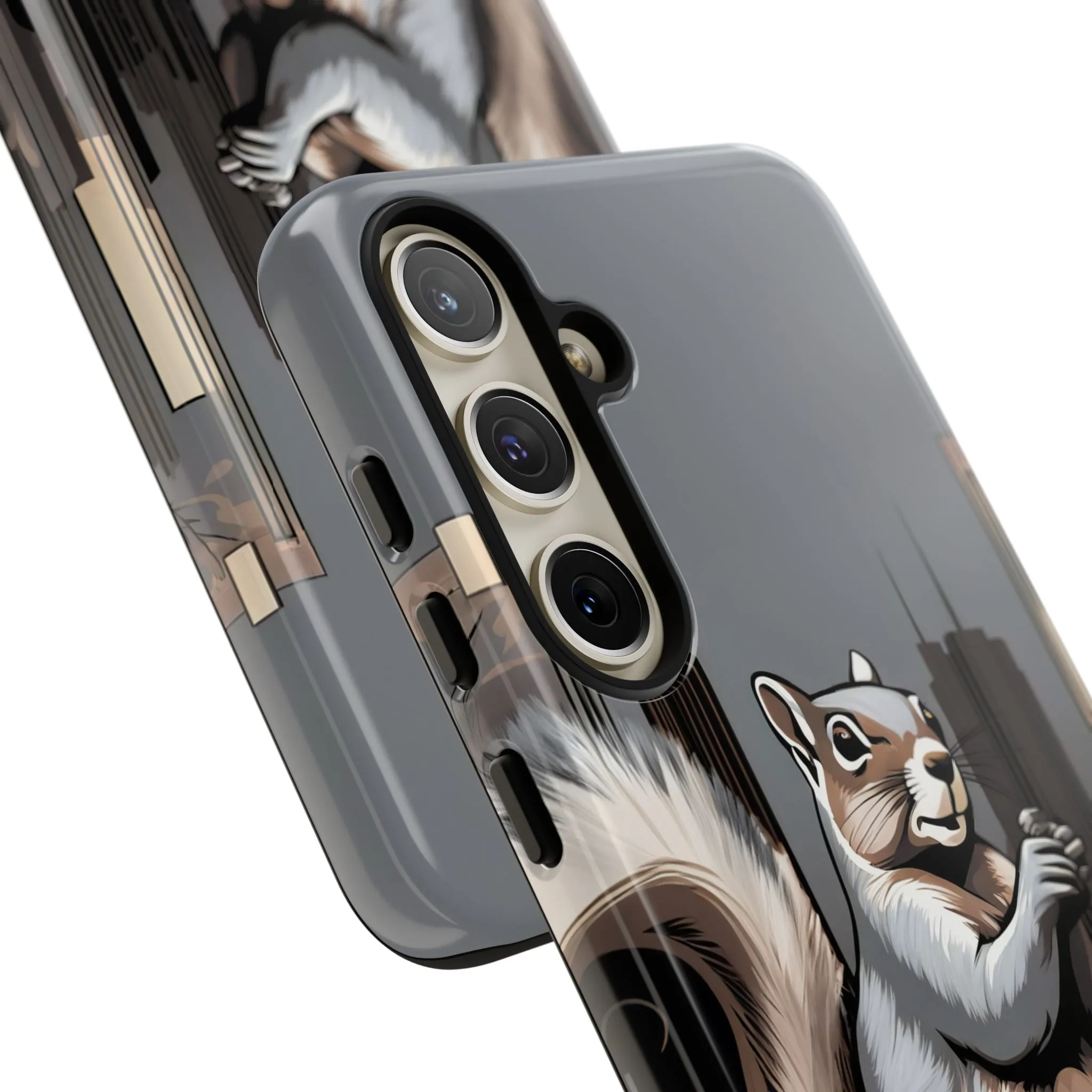 Urban Gray Squirrel, Cell Phone Case - Apple, Samsung, or Google Pixel