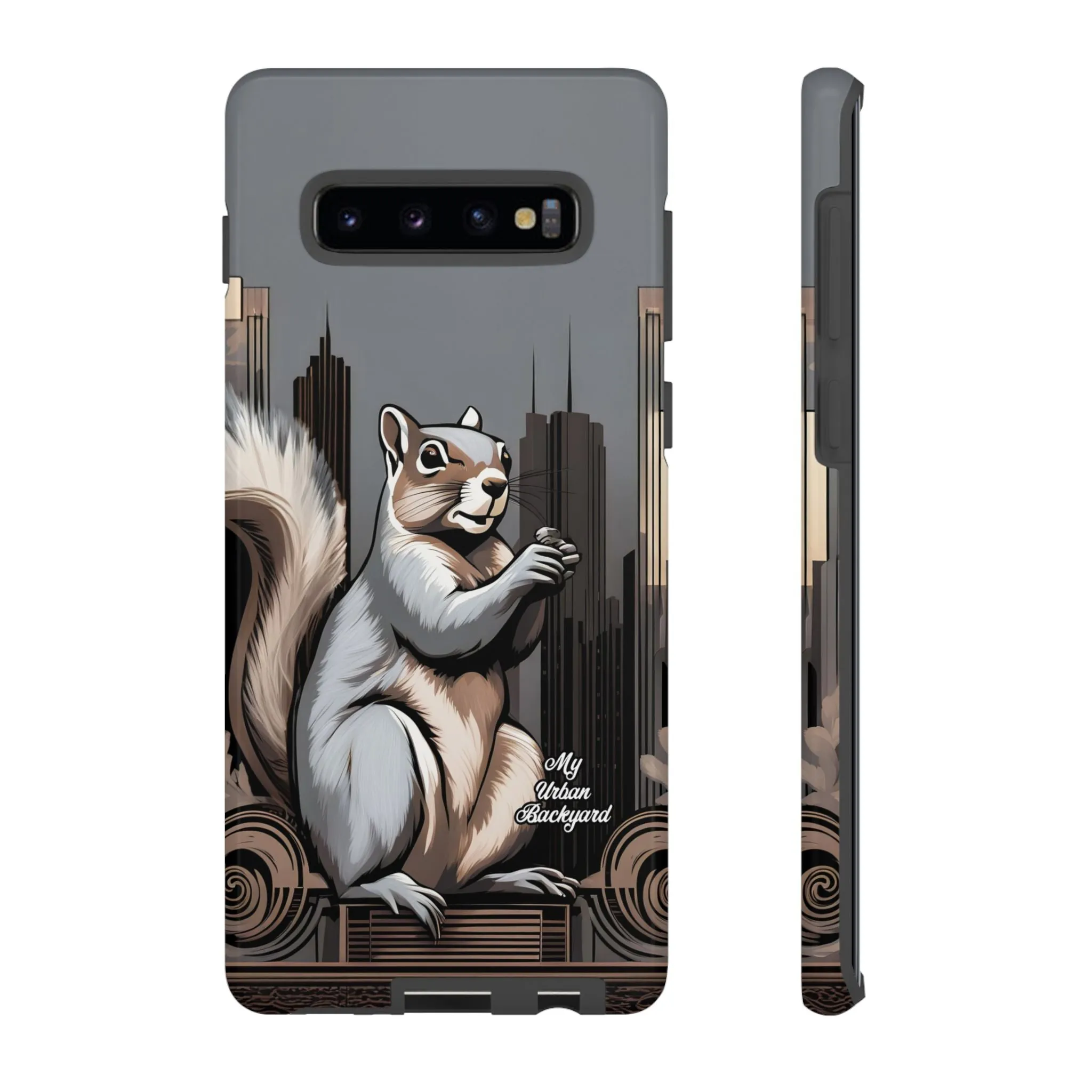 Urban Gray Squirrel, Cell Phone Case - Apple, Samsung, or Google Pixel