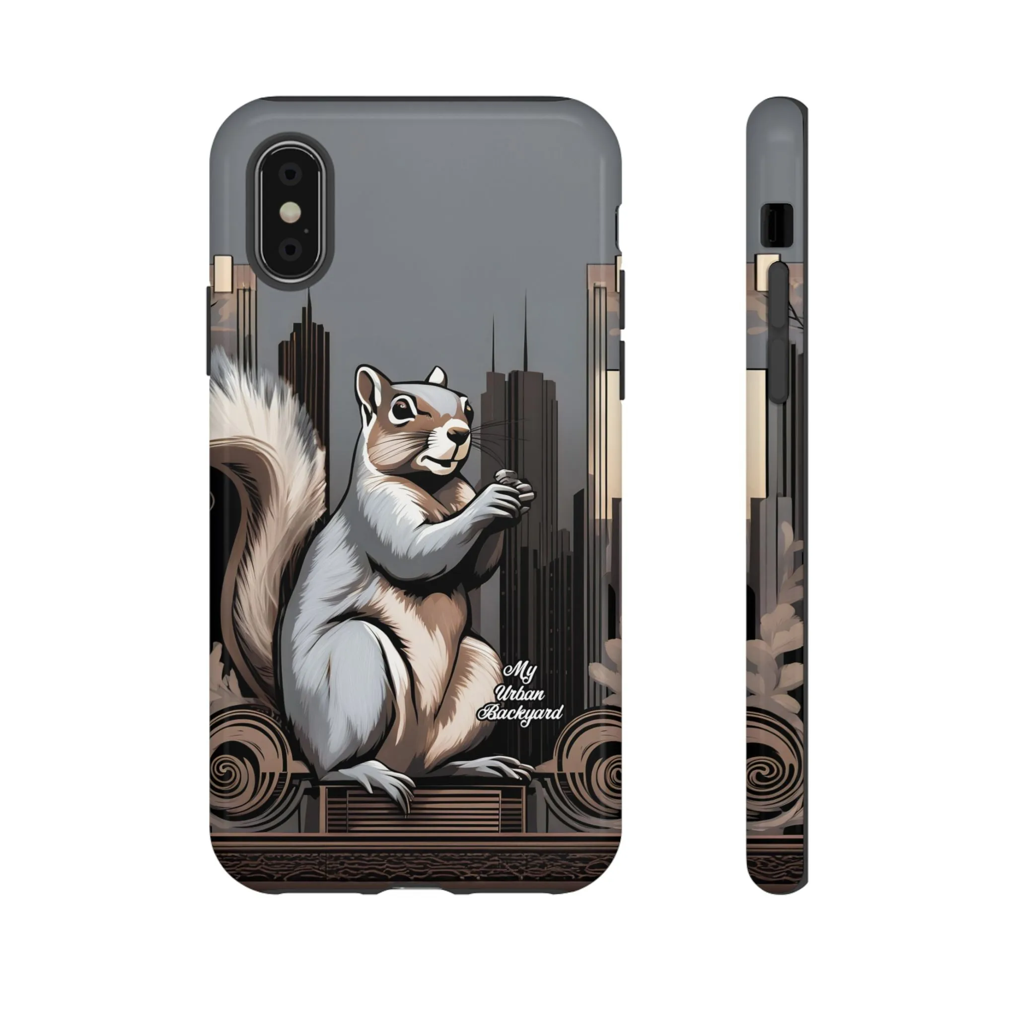 Urban Gray Squirrel, Cell Phone Case - Apple, Samsung, or Google Pixel