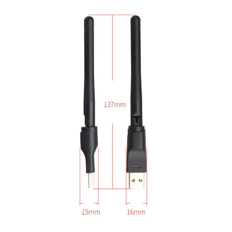 USB WiFi Adapter Wireless Network Antenna LAN Adapter