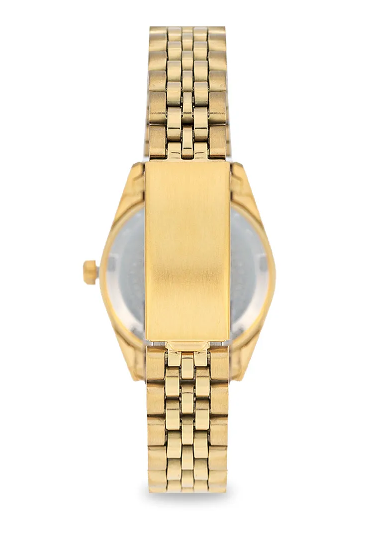 Valentino 20122403-GOLD - GOLD DIAL Stainless Steel Strap Analog Watch for Women