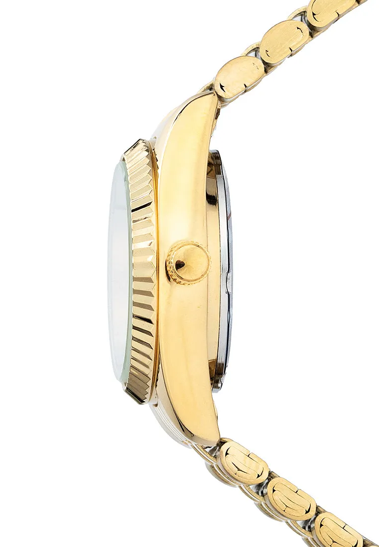 Valentino 20122403-GOLD - GOLD DIAL Stainless Steel Strap Analog Watch for Women