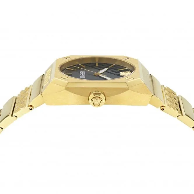 Versace Active Tech Antares Black Gold Sapphire Watch VE8F00424