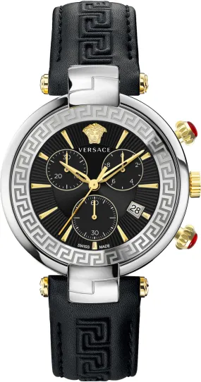 Versace Men's Watch Revive Chrono 41mm Black VE2M00121